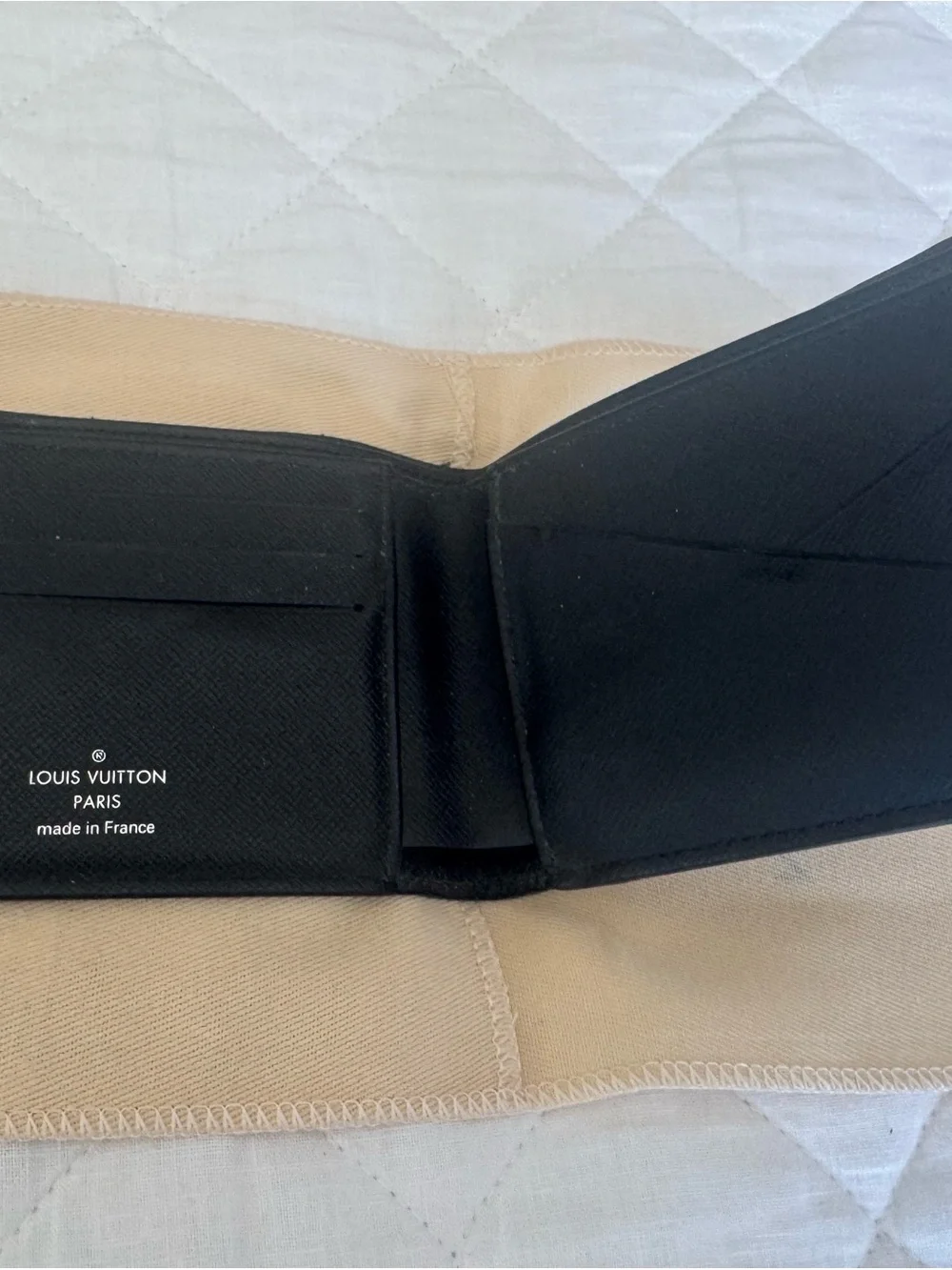 Louis Vuitton Black Damier Graphite Men’s Wallet